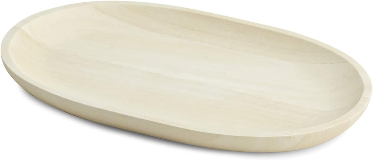Woodard & Charles Set of 4 Personal Serving Trays – Perfect for Charcuterie, Breakfast Baked Goods, Sushi, Crudites