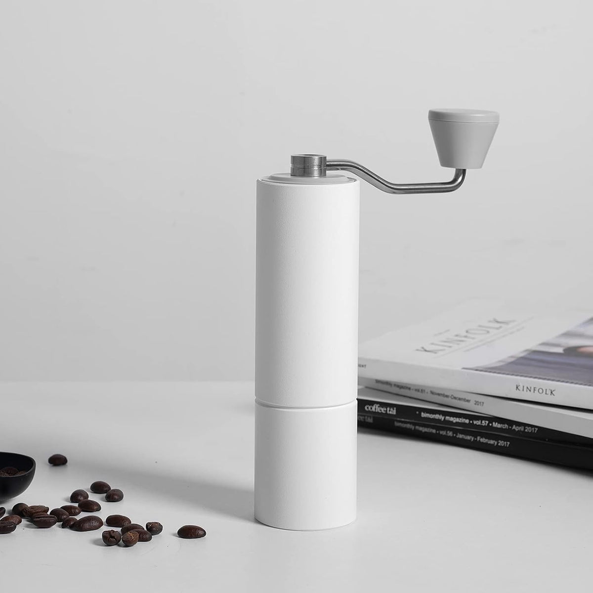 TIMEMORE Chestnut C2 MAX Manual Coffee Grinder with Adjustable Coarseness, Capacity 30g with CNC Stainless Steel Conical Burr, Pour Over Coffee for Hand Grinder of Office Home Traveling Camping