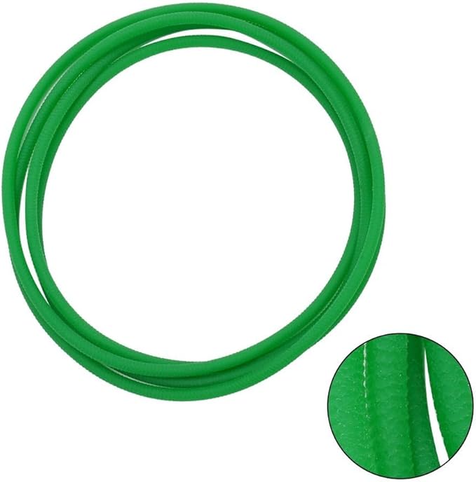 Bicycle Roller Drive Replacement Belt For Bike Trainer 5Mm Perimeter 185Cm Material Red Green Indoor Cycling Accessory(Green)