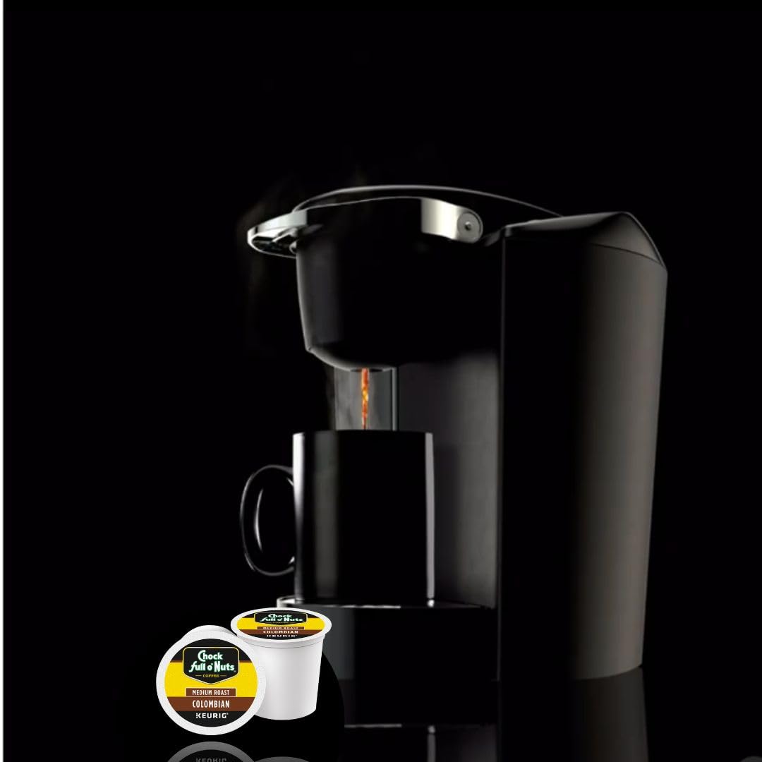 Chock Full o'Nuts Colombian Coffee, Compatible with K-Cup Pods, 12 CT (Pack of 6)