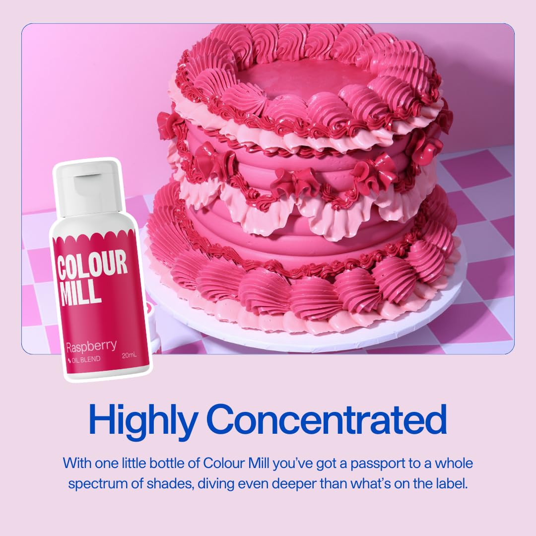 Colour Mill Oil-Based Food Coloring, 20 Milliliters Royal