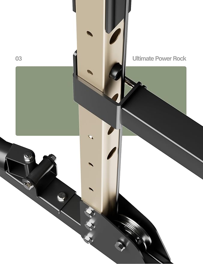 MAJOR FITNESS Drone1 Power Cage - Multi-Function Power Rack for Home Gym, Squat Rack, Cable Crossover System, for Strength Training, Heavy-Duty Steel Construction