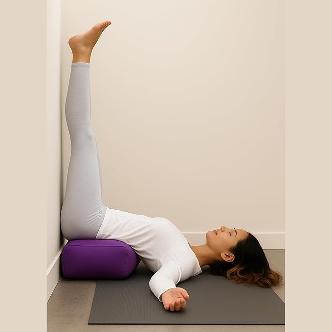 Rectangular Cotton Yoga Bolster, Yoga Pillow, Yoga Cushion, Yin yoga Bolster, Iyengar yoga bolster