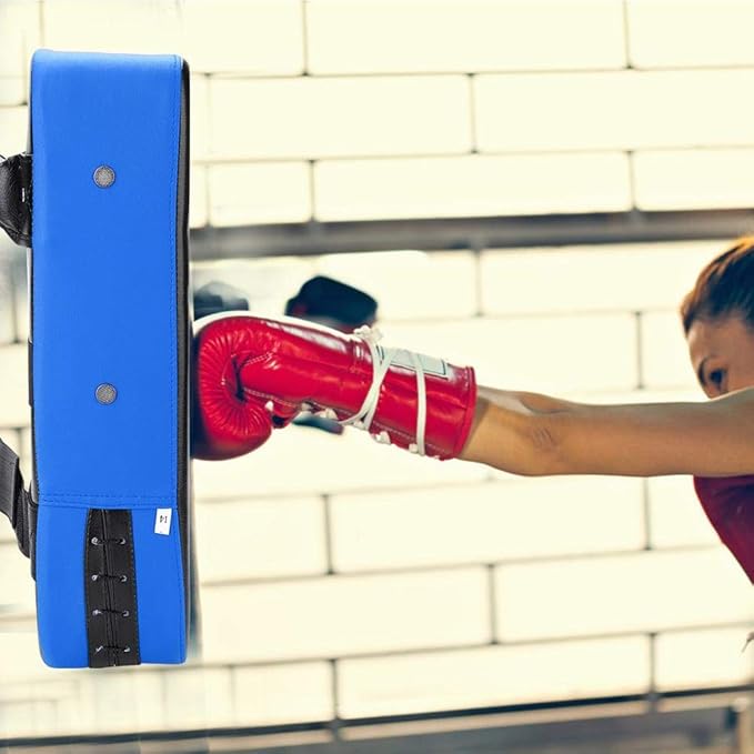 ZJchao Boxing Target,Taekwondo Kick Pads Boxing Karate Pad PU Leather Muay Thai MMA Martial Art Kickboxing Punch Mitts Punching Bag Kicking Training