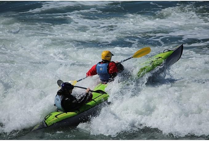 Advanced Elements AdvancedFrame Convertible Inflatable Kayak, Green