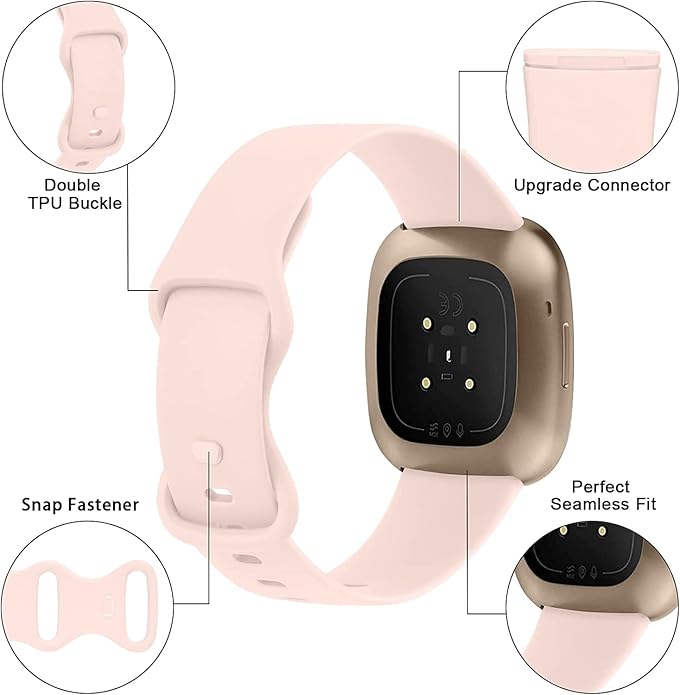 22mm Classic Watch Bands: Soft Silicone Sports Strap Compatible with GTX12, GTX13, T60 Smart Watches