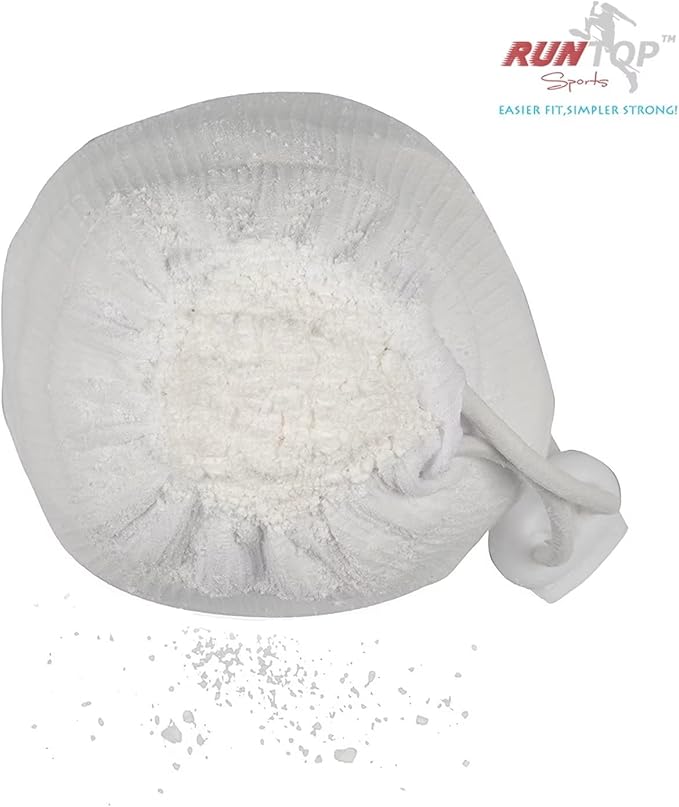 2.4OZ Refillable Magnesium Carbonate Powder Gym Chalk Ball Bag Sock for Weightlifting Cross Fitness Training Gymnastics Rock Climbing Deadlifting Workout Bouldering Billiards Pole Dancing