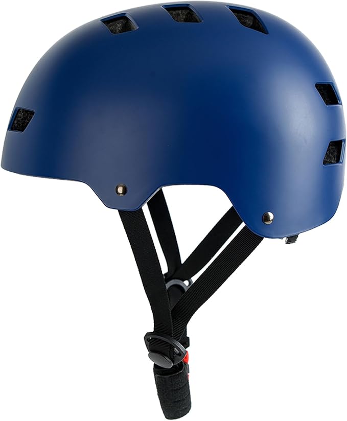 Bike Helmet 3 Sizes for Teenager Kids Youth Adults,Bavilk Skateboard Helmet Adjustable Multi-Sport Bicycle Cycling Scooter Roller Skate Inline Skating Rollerblading for Girls Boys Women Men Teen