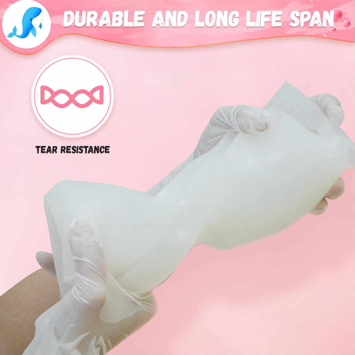 JHKL RESIN Silicone Mold Making Kit,1Gallon Platinum Liquid Silicone Rubber for Mold Maker,15A Silicone Molds,Mix Ratio 1:1 Silicone Rubber Mold Making Kit, Ideal for Casting 3D Resin Molds