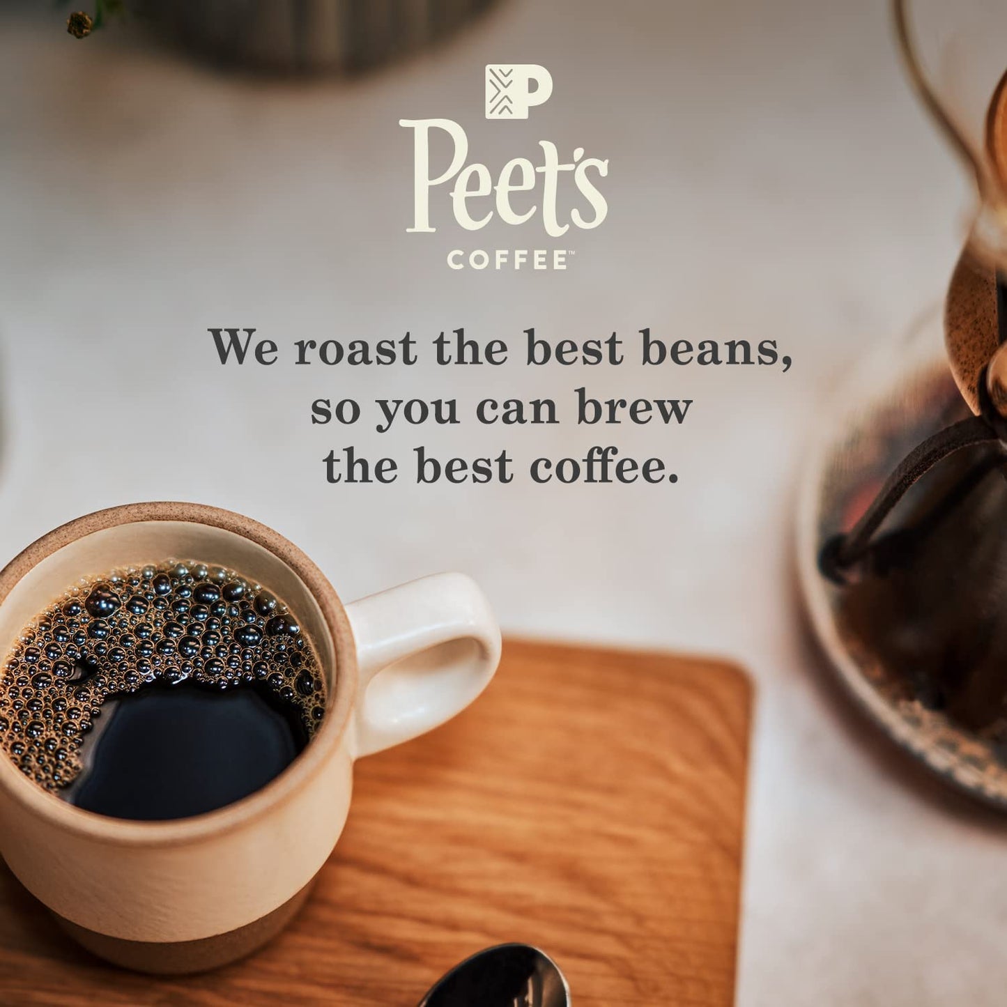 Peet's Coffee, Dark Roast Ground Coffee - Major Dickason's Blend 10.5 Ounce Bag