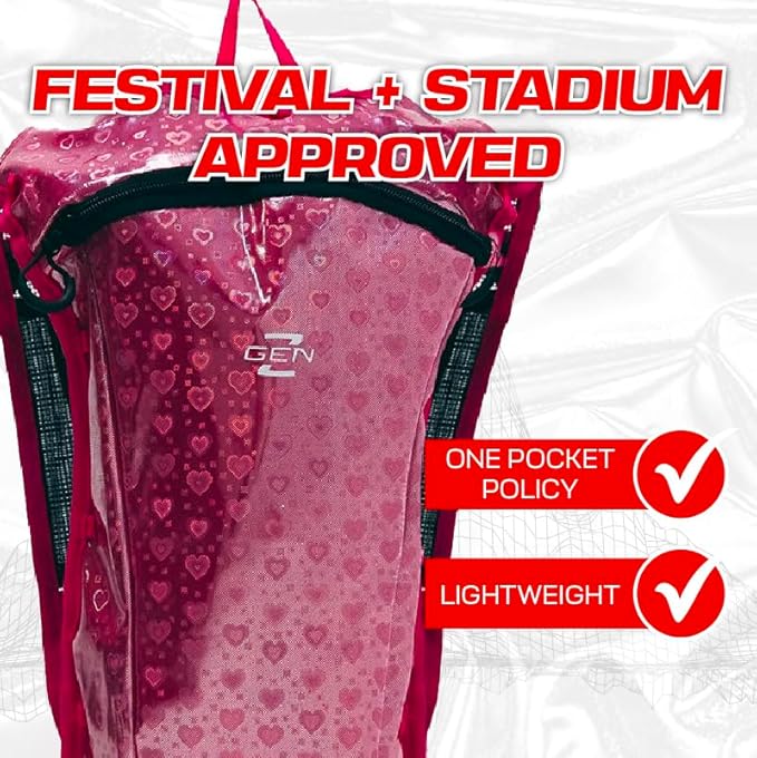 RAVERUNNER® Rave Hydropack - 2L Water Backpack for Raves, Festivals, Hiking, Running - Festival Hydration Pack for Hydration Backpack Rave