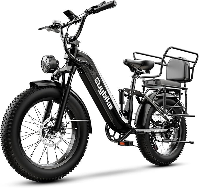 1500W Electric Bike for Adults,48V 20/60Ah Removable Battery Max Range 80Miles & 30MPH Electric Bicycle,20''ร4" Fat Tire Ebike,Adult Electric Bicycles for Commute Beach Snow,E-Bike UL Certified