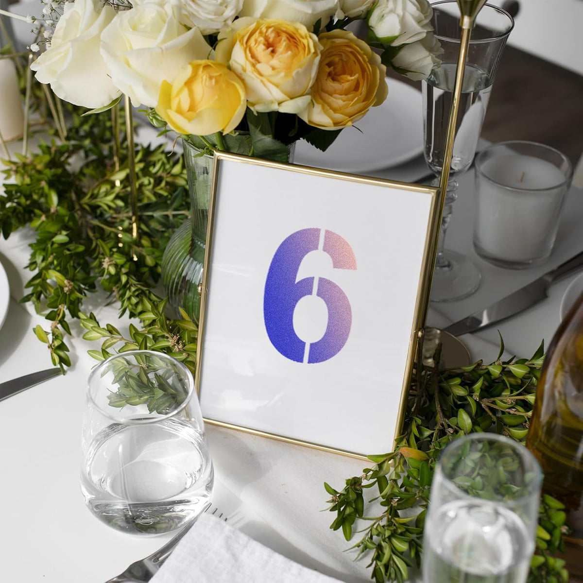 5 Inch Number Stencils 0-9 Address Number Stencil Reusable Number Stencils Set Digital Stencils Templates for Cake Stencil Address Number Painting Stencils Templates