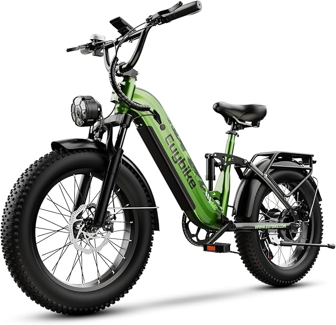 1500W Electric Bike for Adults,48V 20/60Ah Removable Battery Max Range 80Miles & 30MPH Electric Bicycle,20''ร4" Fat Tire Ebike,Adult Electric Bicycles for Commute Beach Snow,E-Bike UL Certified