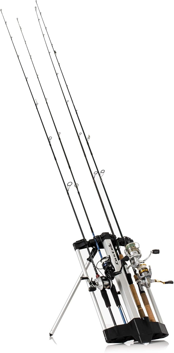 2 Pack Rod Caddy Fishing Rod Rack and Carrier