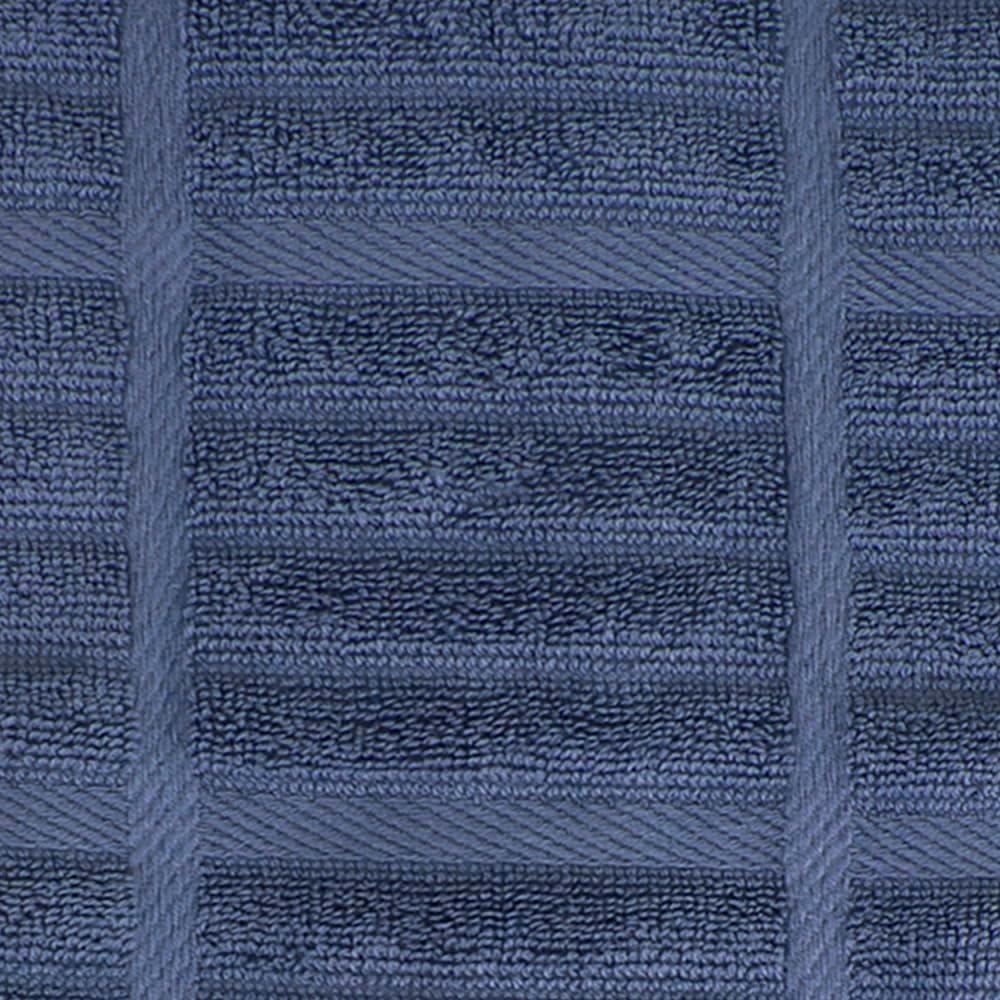 All-Clad Solid & Coordinate Kitchen Towels: Highly Absorbent, Super Soft Long Lasting 100% Cotton, 17" x 30" Tea Towels for Cleaning & Drying Dishes, Pans, Glassware, Countertops, 4-Pack, Indigo
