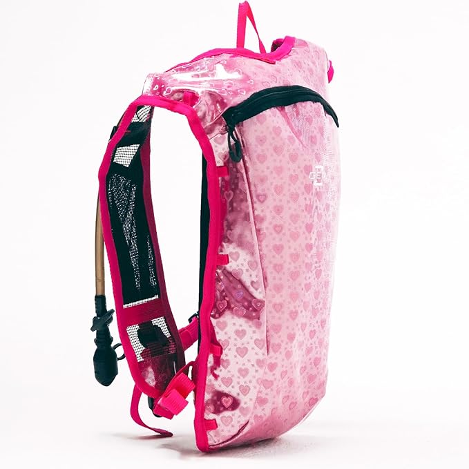 RAVERUNNER® Rave Hydropack - 2L Water Backpack for Raves, Festivals, Hiking, Running - Festival Hydration Pack for Hydration Backpack Rave