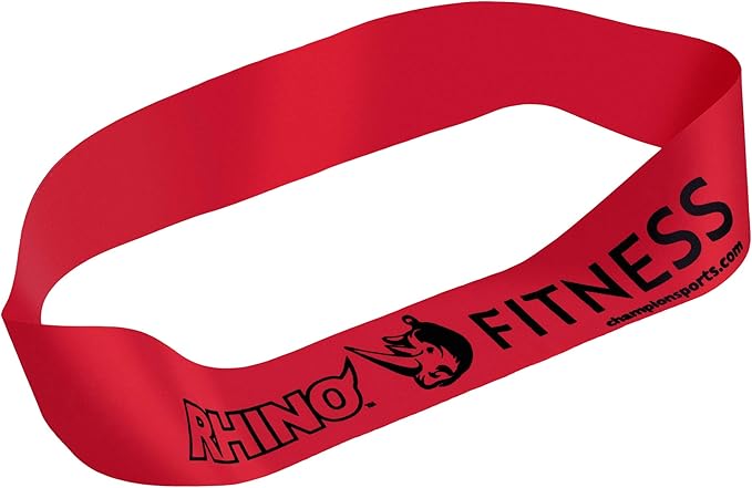 Champion Sports Stretch Loop Bands for Men and Women, Light to Heavy Resistance - Durable Fitness Band for Strength Training, Stretching, Rehabilitation - Premium Home Workout Equipment