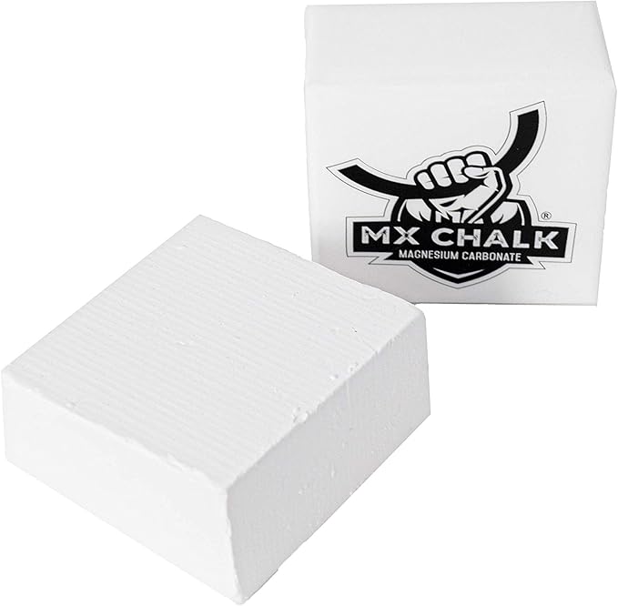 2 Ounce Block of Chalk, Gym Chalk, Magnesium Carbonate, Gymnastics, Weightlifting, Rock Climbing, Crossfitness