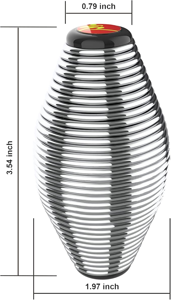 2 Pack Grip Strength Trainer, Goldboy Spring Stress Ball - Hand Finger Thumb Exerciser Grip Strengthener | Anxiety Stress Relief Therapy