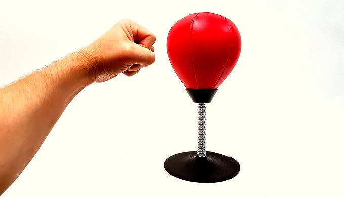 'Barwench Games' Desktop Punch Ball Stress Buster