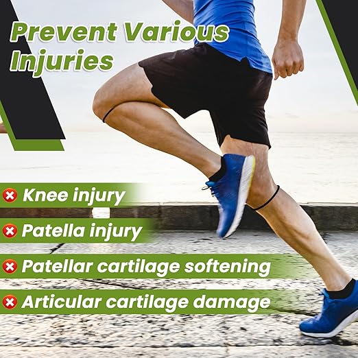 2PCS Patellar Tendon Knee Strap Knee Band for Knee Pain Relief Patella Band for Basketball Running Sports Breathable Patellar Tendon Support Strap