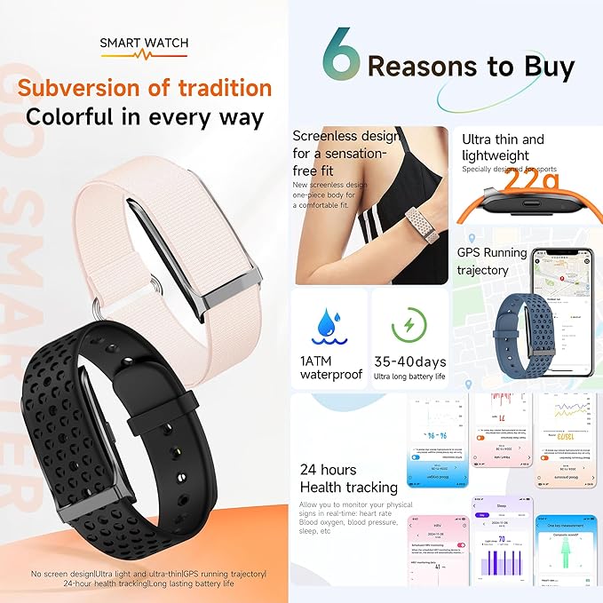 ZPIMY Wearable Health, Fitness & Activity Tracker, 5ATM Waterproof Mens Smartwatch, Call Reminder,Fitness Tracker for Android iPhones, SpO2,Heart Rate Tracking, Sleep Monitoring, 2 Straps (Black)