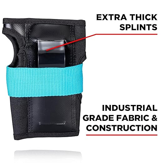 187 Killer Pads Six Pack Pad Set, Elbow Pads, Knee Pads, and Wrist Guards - Ideal for Skateboarding, Roller Skating, and Inline Skating