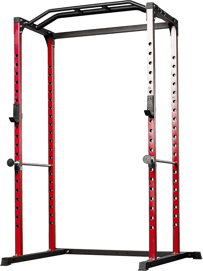 REP Fitness PR-1100 Power Rack - 700 lbs Rated Lifting Cage for Weight Training