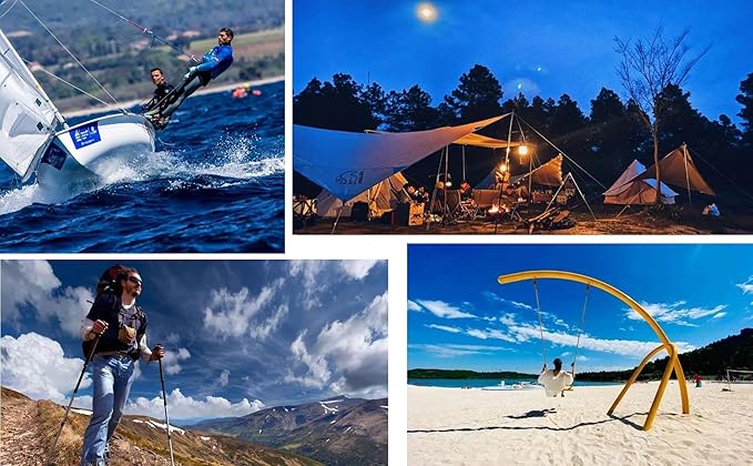 3/8 inch (10mm) x 32 ft (10Meter) Marine Floating Rope for Boating, Fishing, Rafting, Camping, Hiking, Hunting, Anchor, Mooring, Dock Lines, Kayak, Canoe, Rescuing Reflective Red