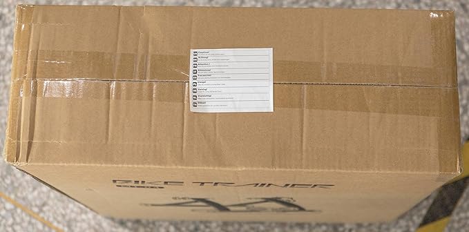 Bike Trainer, Magnetic Bicycle Stationary Stand for Indoor Exercise Riding, 26-29" & 700C Wheels, Quick Release Skewer & Front Wheel Riser Block Included