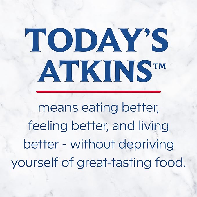 Atkins Mocha Latte Iced Coffee Protein Shake, 15g Protein, Low Glycemic, 4g Net Carb, 1g Sugar, Keto Friendly (Pack of 2)