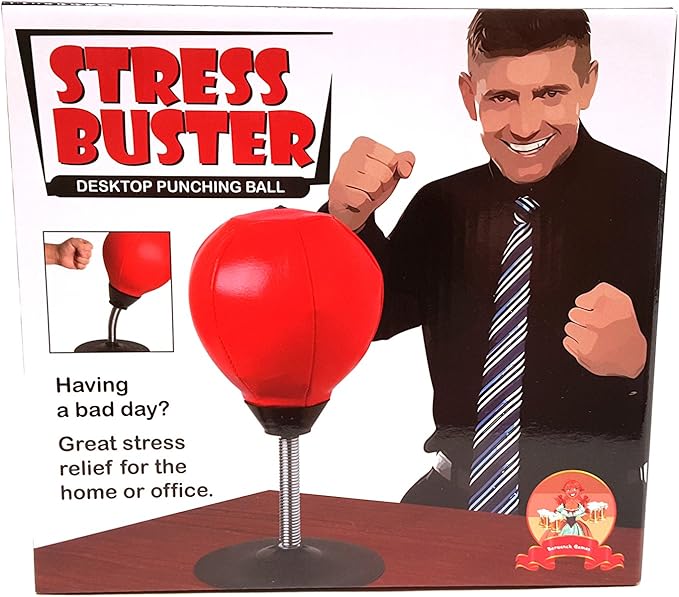 'Barwench Games' Desktop Punch Ball Stress Buster