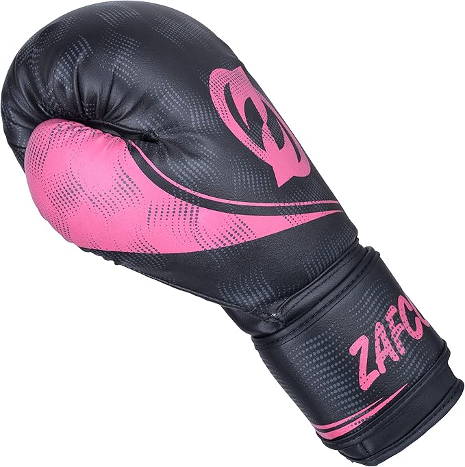 Zafco Boxing Gloves for Men & Women Training Pro Punching Heavy Bag Mitts MMA Muay Thai Sparring Kickboxing Gloves