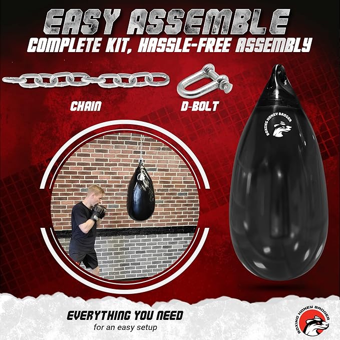 2nd Generation Seamless Anti-Leak 110lb Water Punching Heavy Bag for Adults Heavy Duty Boxing Water Bag