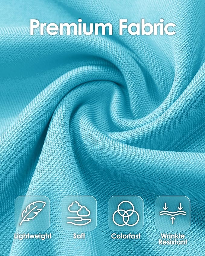 Boladeci Men's Swim Shirt Short Sleeve UPF 50+ Sun Protection SPF UV Moisture Wicking Lightweight Quick Dry Rash Guard