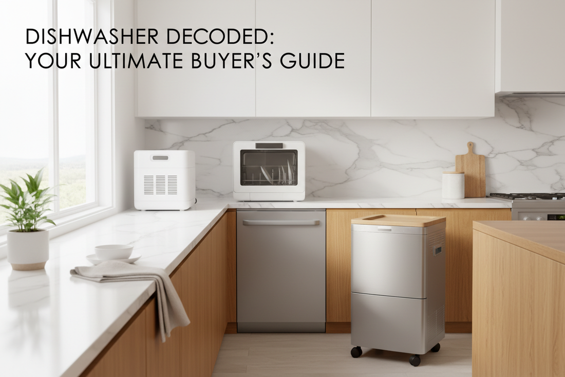 Built-In vs. Countertop vs. Portable Dishwashers: How to Choose the Right One for Your Kitchen