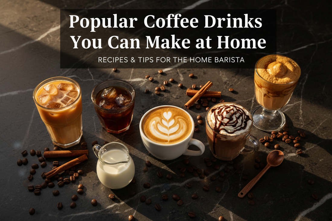 Popular Coffee Drinks You Can Make at Home