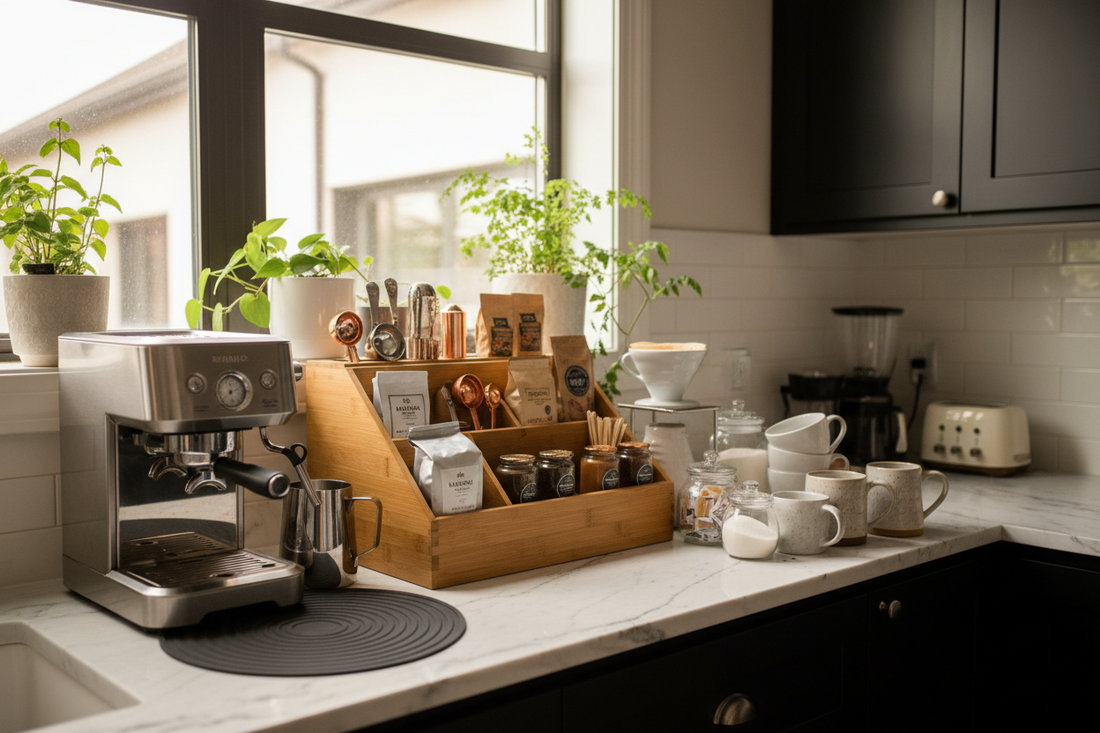 How to Create Your Coffee Bar at Home: Complete Organization Guide