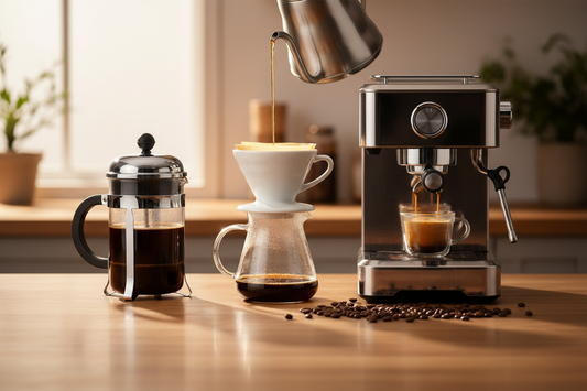 Coffee Brewing Methods Guide: French Press, Pour Over, and Espresso