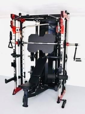 Smith Machine, Cables with Built in 160 kg Weights