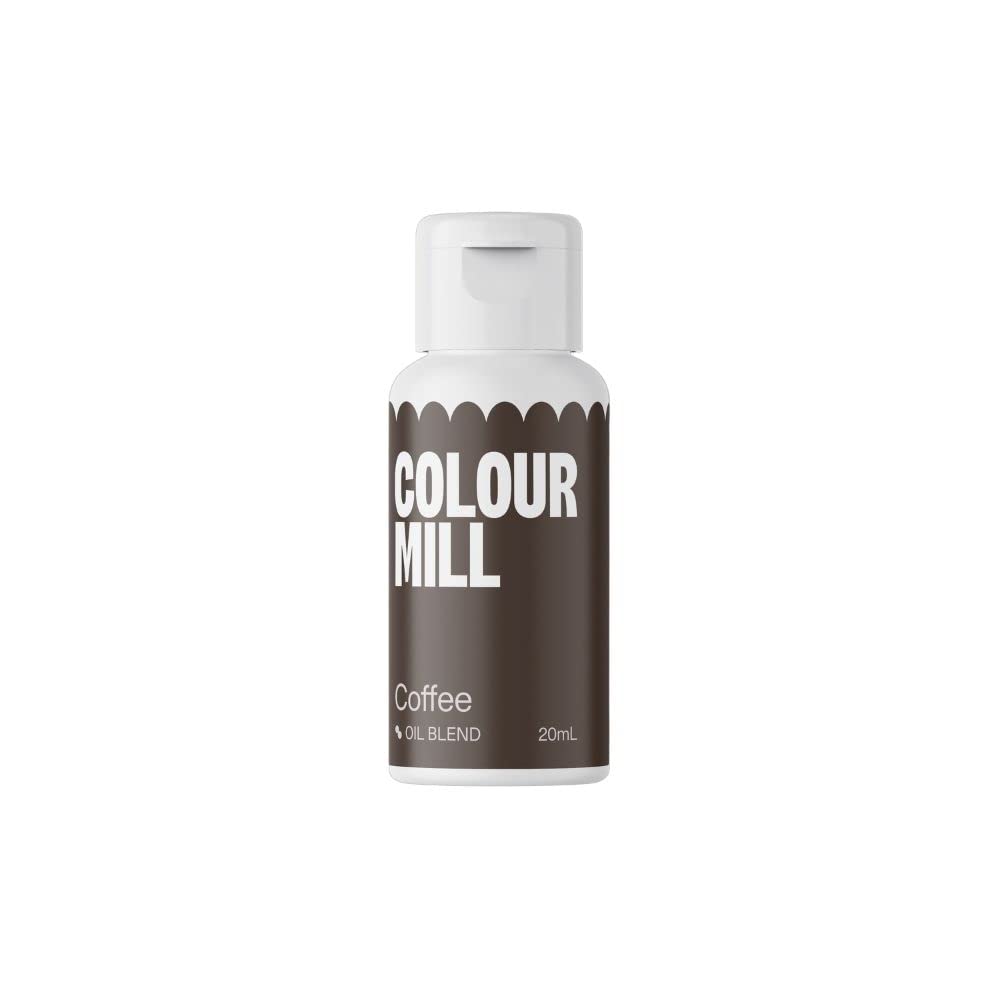 Colour Mill Oil-Based Food Coloring, 20 Milliliters Coffee