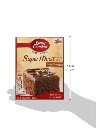 Betty Crocker Super Moist Milk Chocolate Cake Mix (2 Pack
