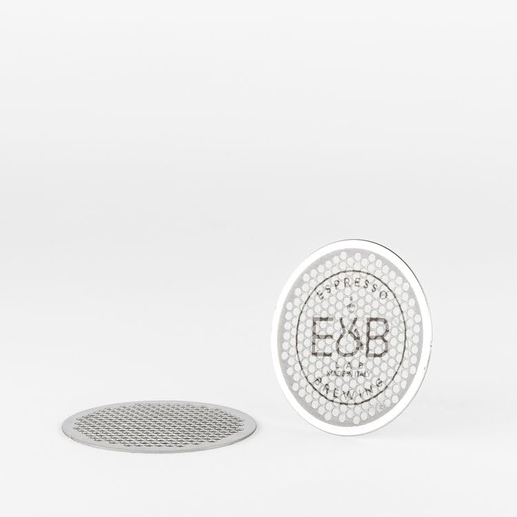 IMS Precision Puck Diffuser Screen by E&B, LAB made for 54mm Breville and Sage espresso machines with magnet