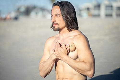 Travel Cork Massage Ball | Lightweight, Sustainable Alternative to Lacrosse Ball for Muscle Pain Relief (2.5 Inch (Pack of 1), Sanded Cork)