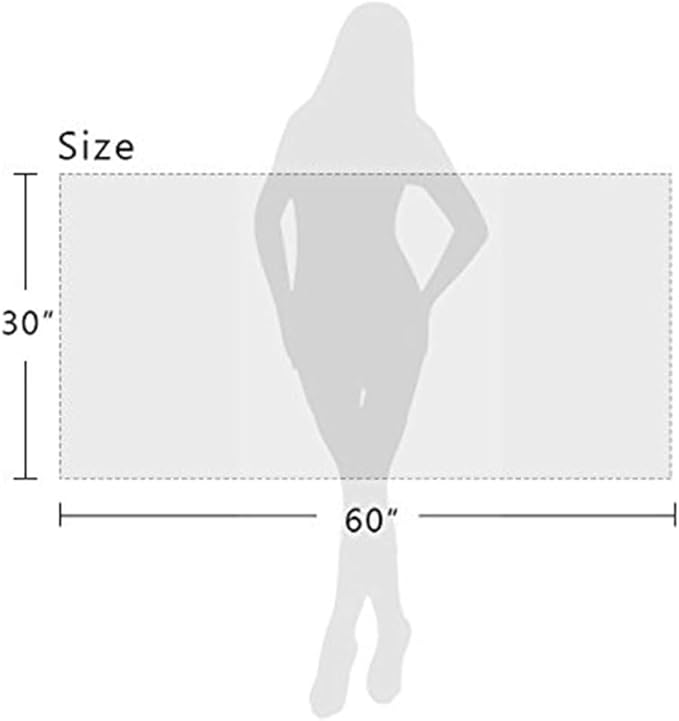 JML Bath Towels, Large Microfiber Bathroom Towel Set 6 Pack 30" x 60", Soft Absorbent Microfiber Body Towels for Adult, White