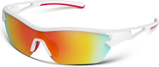 BEACOOL Polarized Sports Sunglasses for Men Women Youth Baseball Cycling Running Fishing Golf Motorcycle TAC Glasses UV400