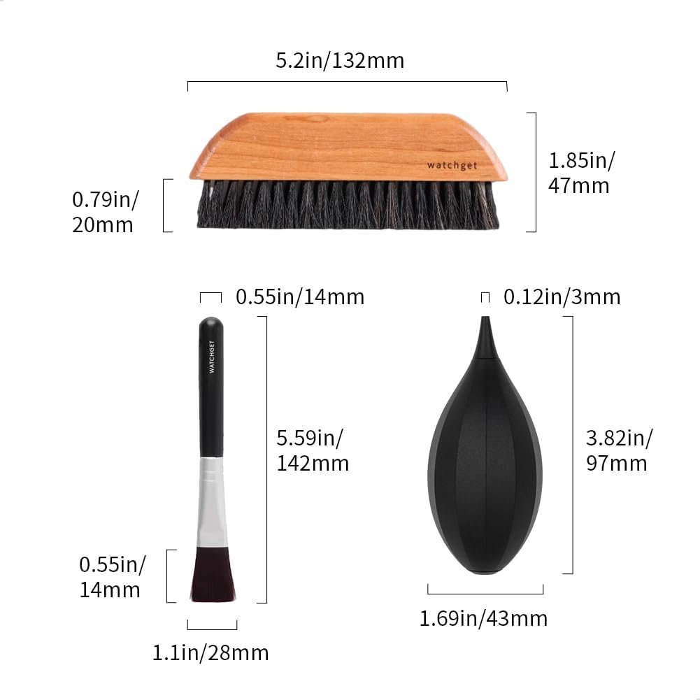 watchget Coffee Grinder Cleaning Tool Set Coffee Grinder Cleaner Brush and Air Blower Blaster and Coffee Bar Brush Professional Espresso Cleaning Tool for Barista Home Kitchen