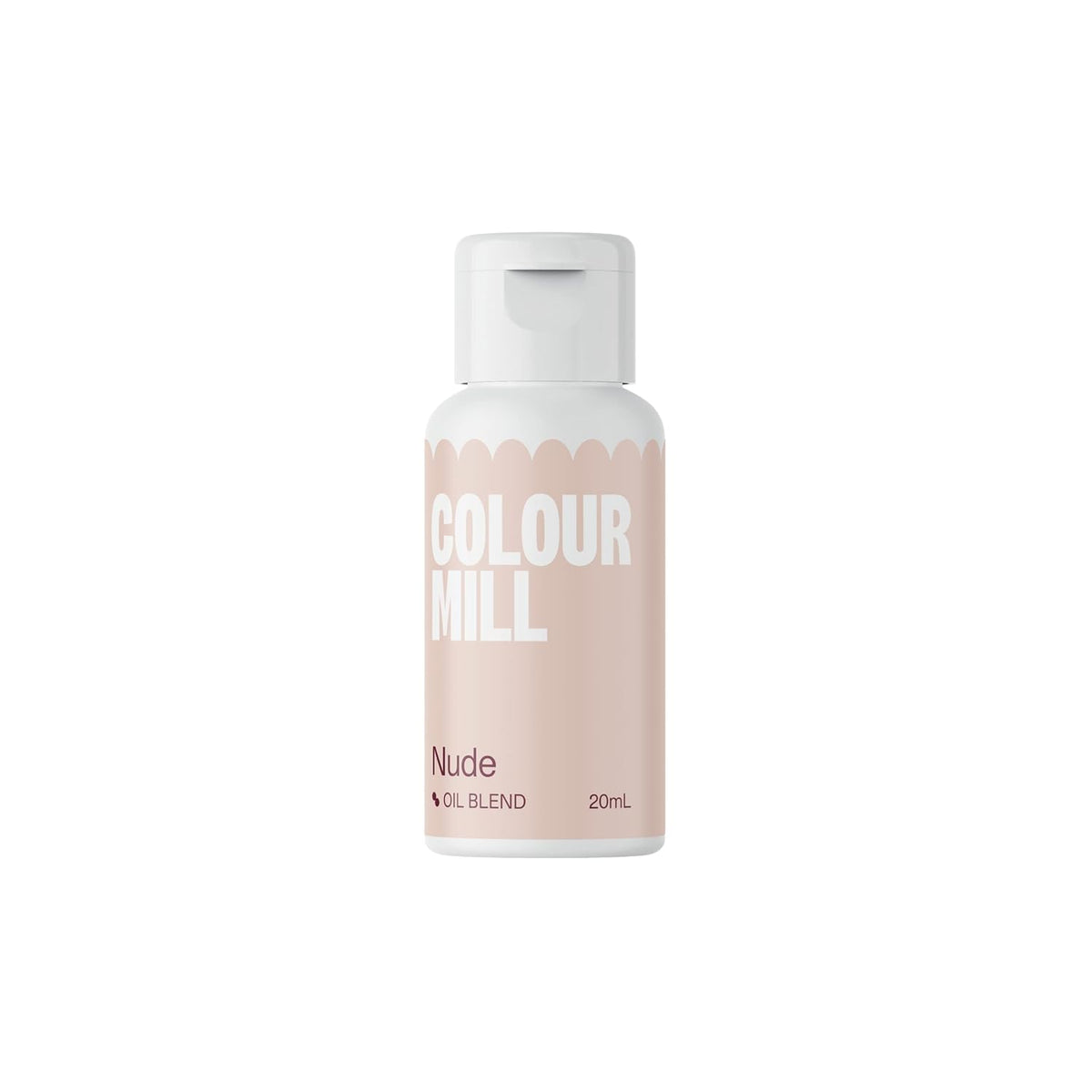 Colour Mill Oil-Based Food Coloring, 20 Milliliters Nude