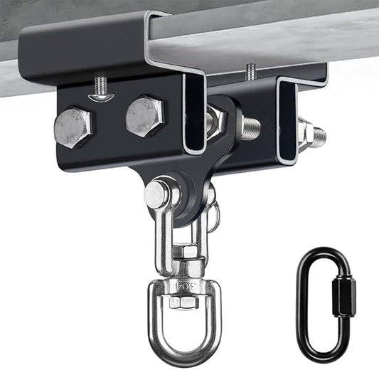 BeneLabel Punching Bag Hanger, Heavy Bag Mount, Boxing Bag Kit, Holder, Wall Mount, Accessories for Beam, 400KG Capacity